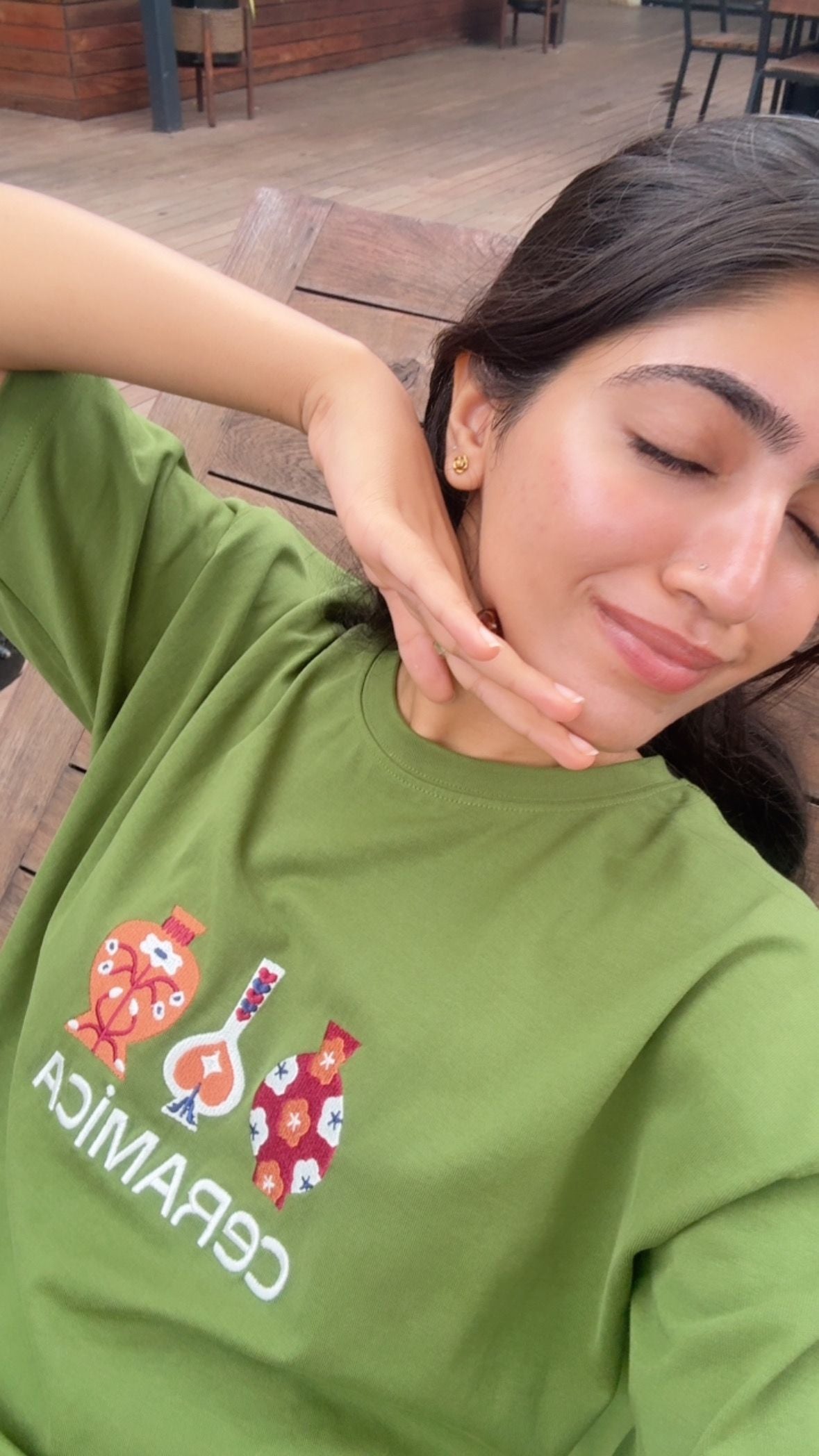 Green Ceramica T-Shirt