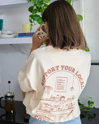 Mocha Brown Coffee Shop T-Shirt - Kairo Store