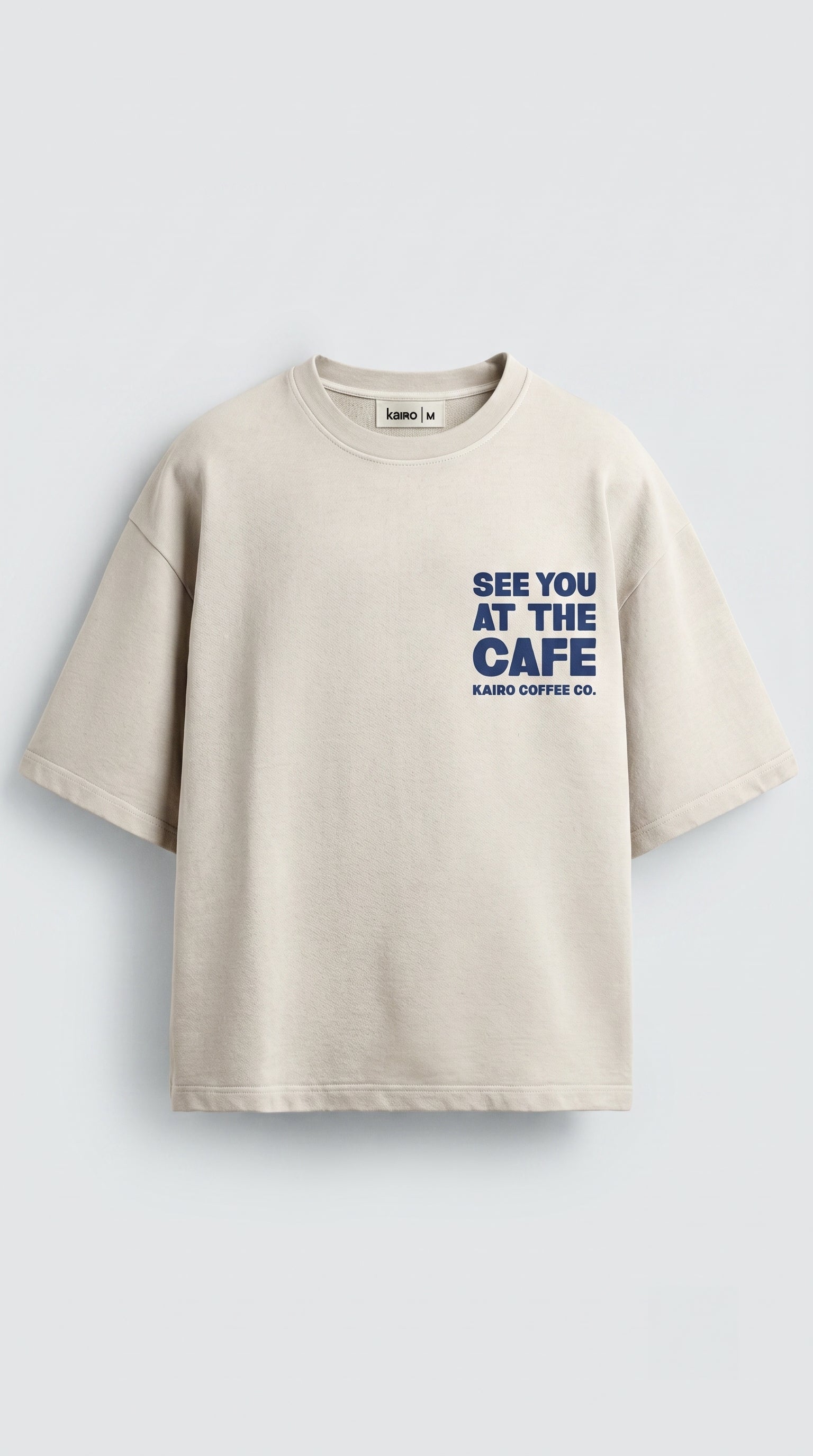 Coconut White Cafe T-Shirt