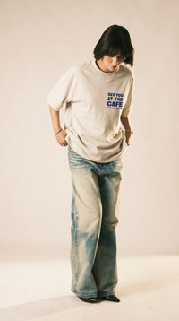 Coconut White Cafe T-Shirt