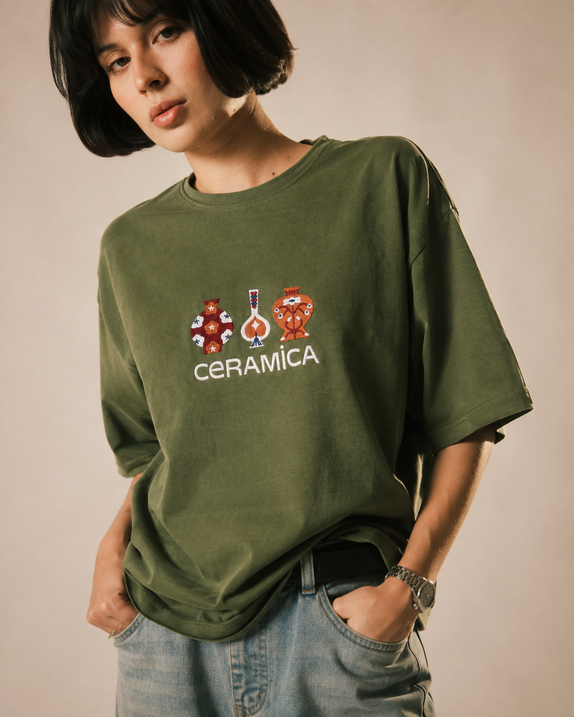 Green Ceramica T-Shirt