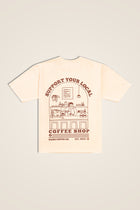 Mocha Brown Coffee Shop T-Shirt