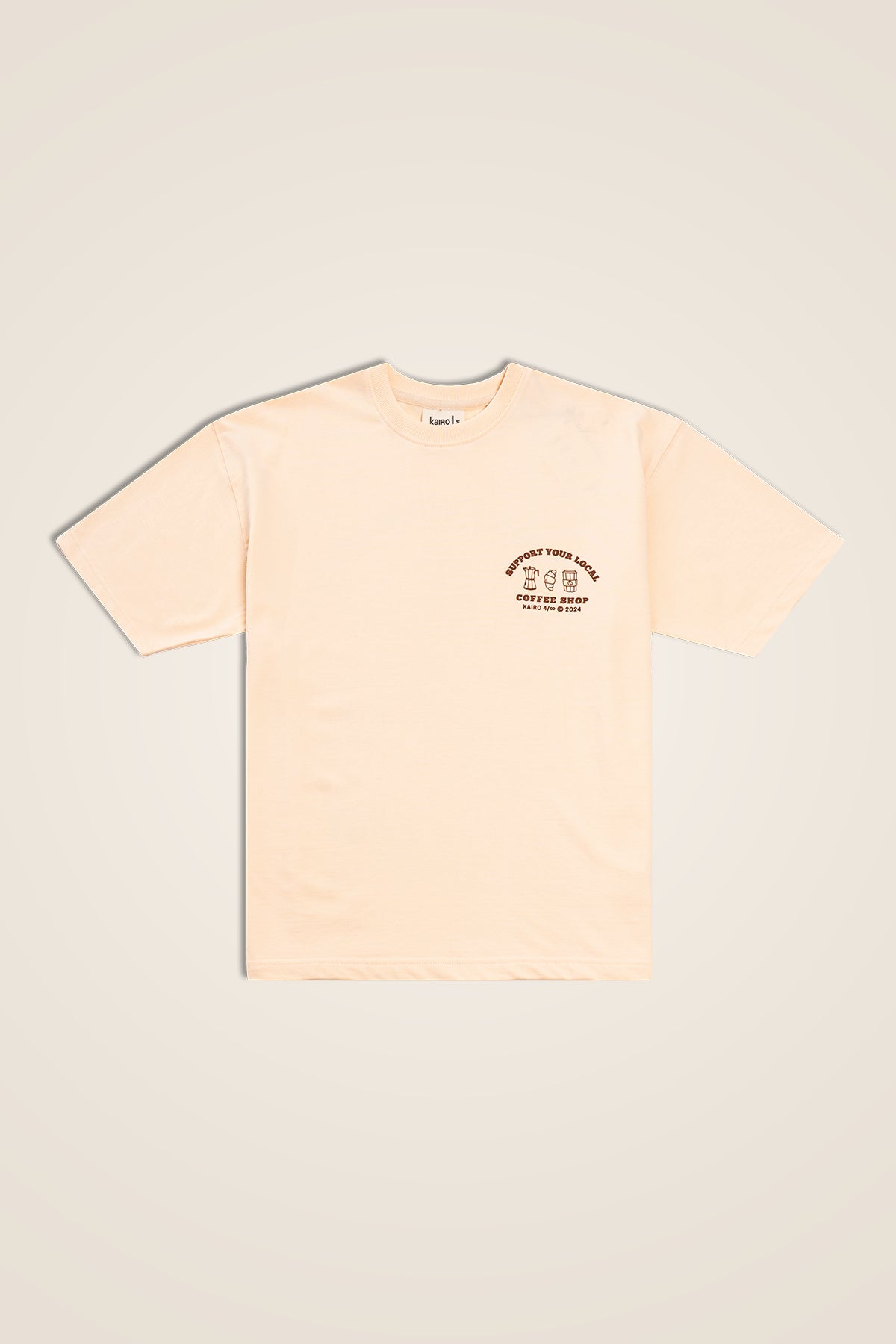 Mocha Brown Coffee Shop T-Shirt