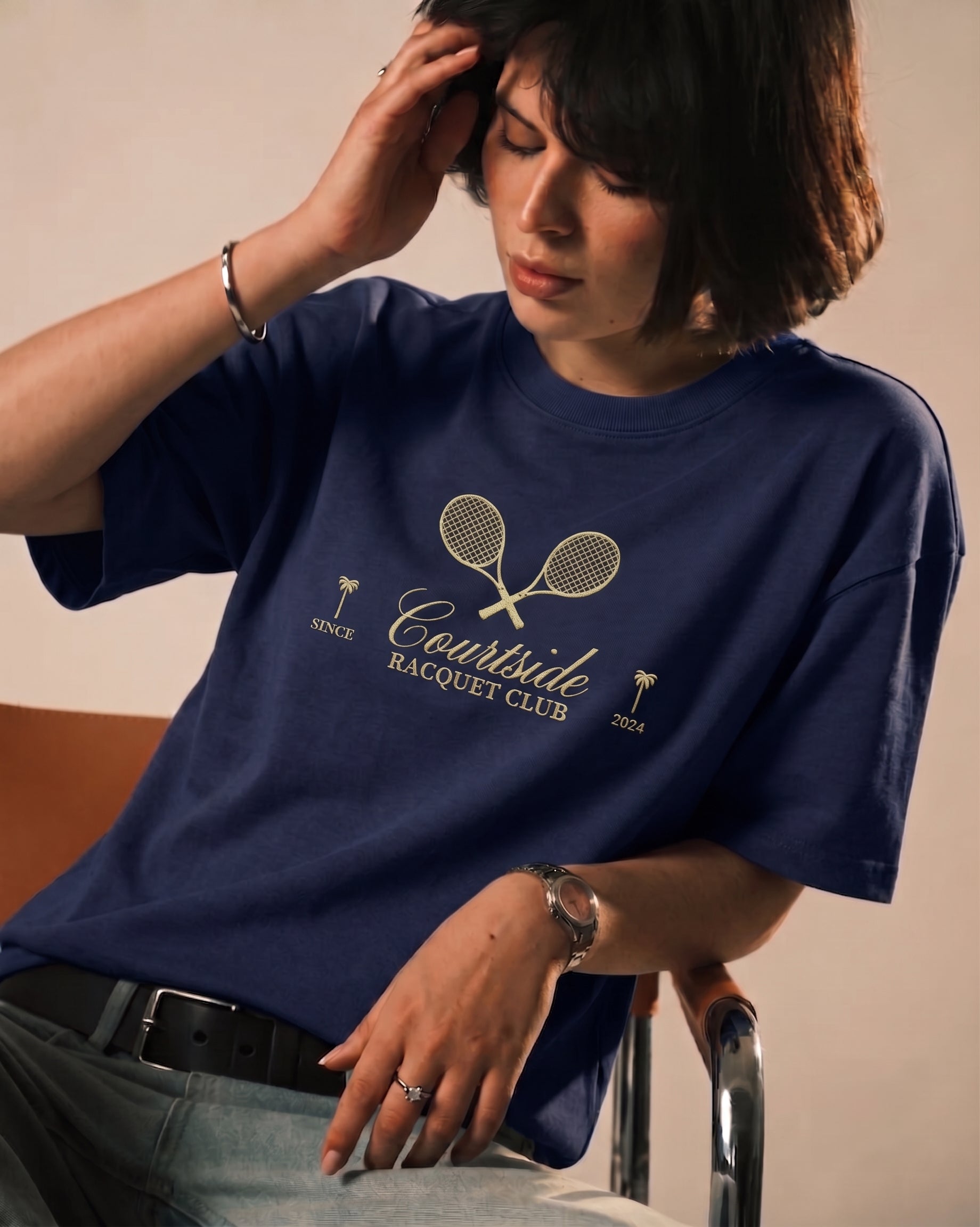 Estate Blue Courtside T-Shirt