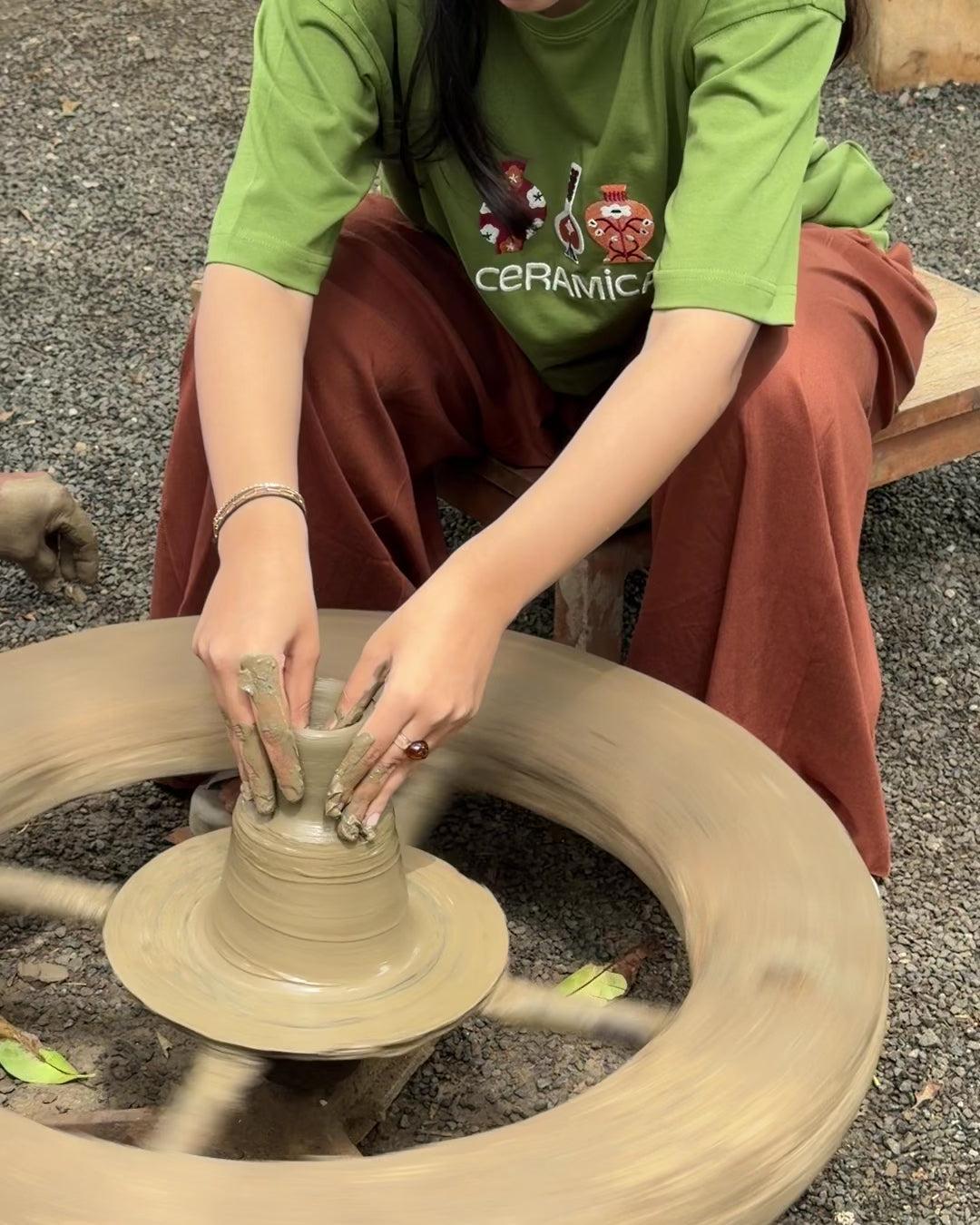 Green Ceramica T-Shirt