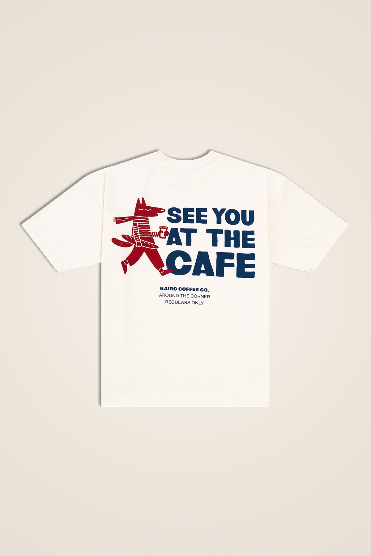 Coconut White Cafe T-Shirt