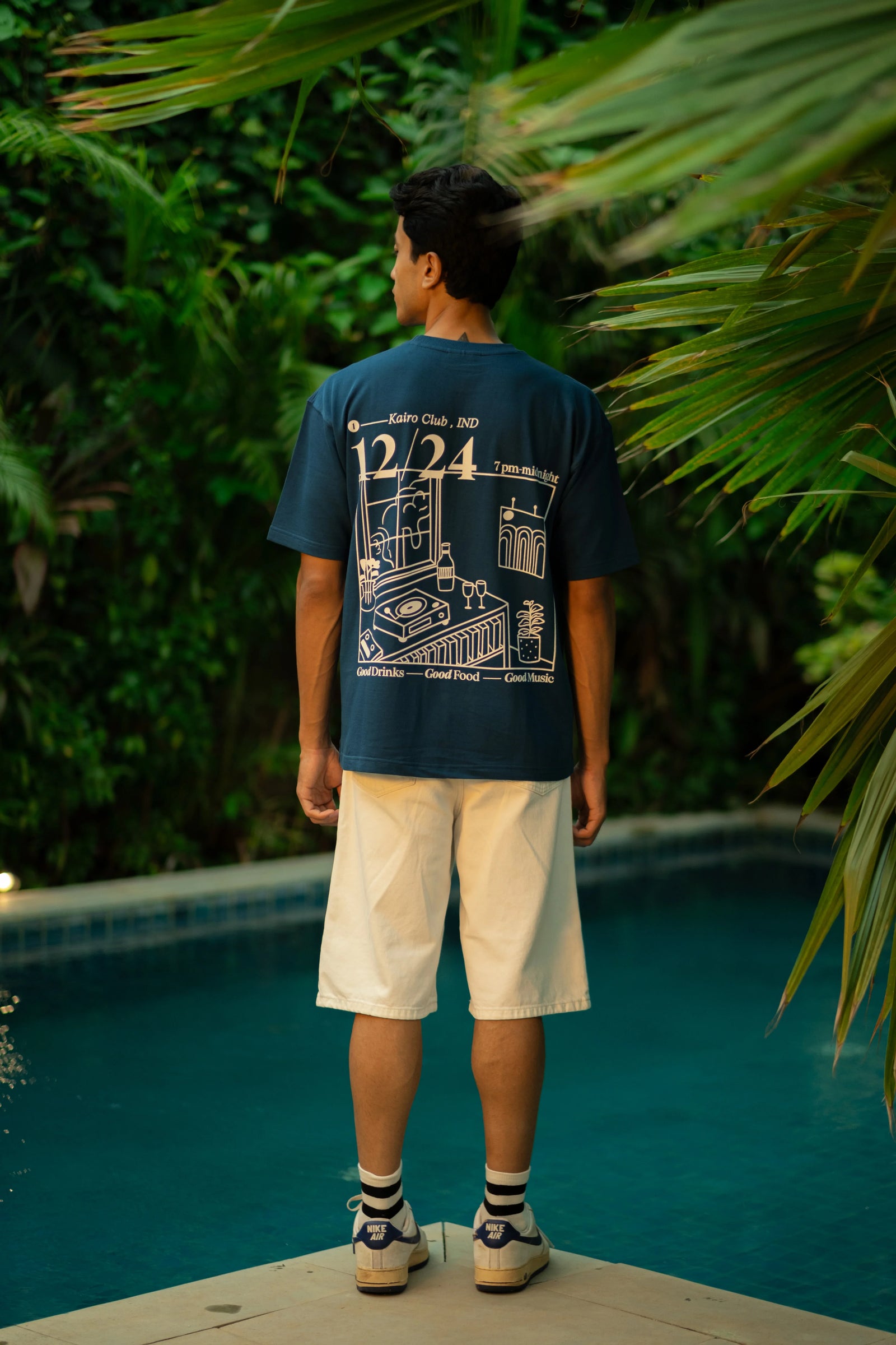 Moroccan Blue Weekend Brunch T-Shirt